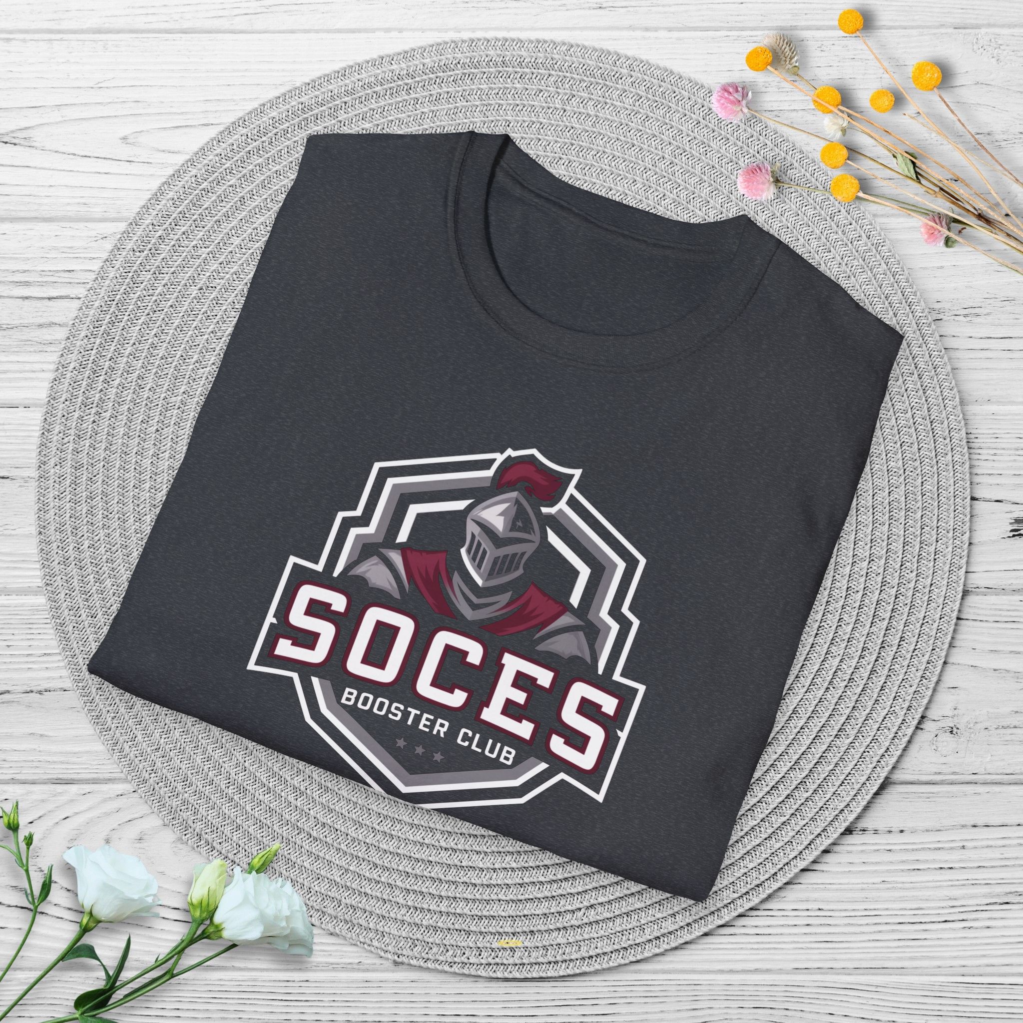 SOCES Booster Club "Shield" Shirt, School Spirit, Knight's Pride - Image 8