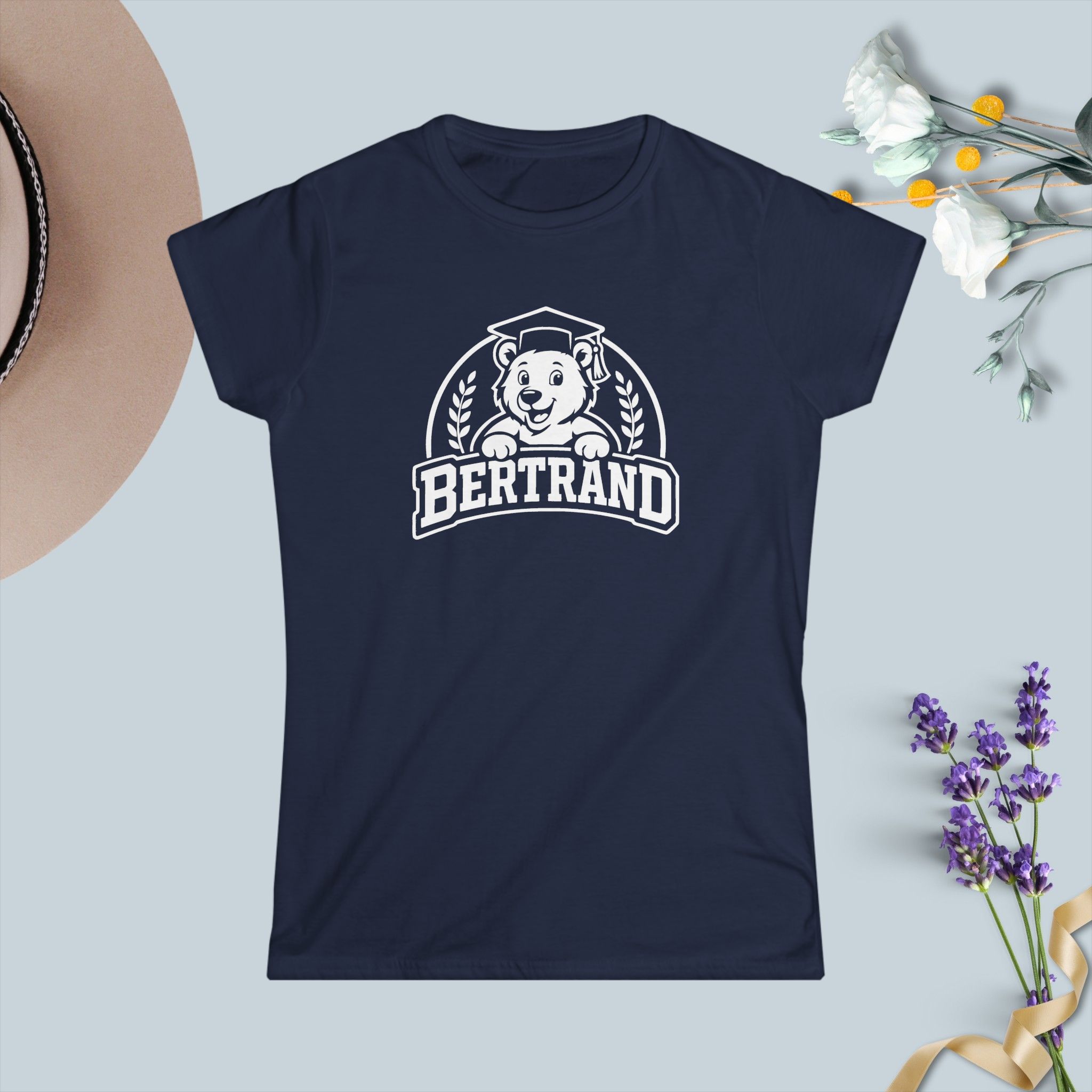 Bertrand Women's Tee - Short Sleeve Softstyle Shirt