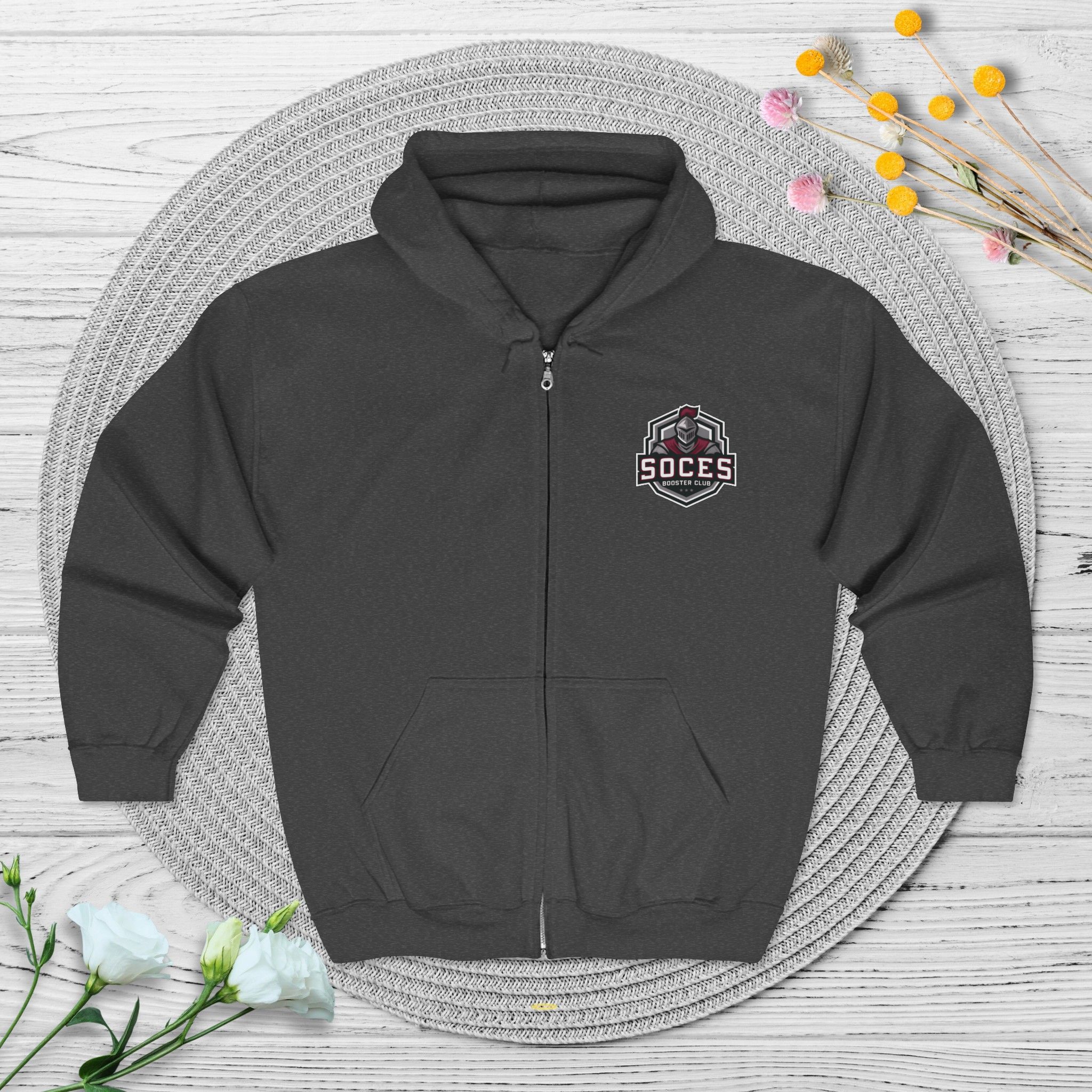 SOCES Booster Shield Zip Hoodie — Full-Zip Sweatshirt - Image 9