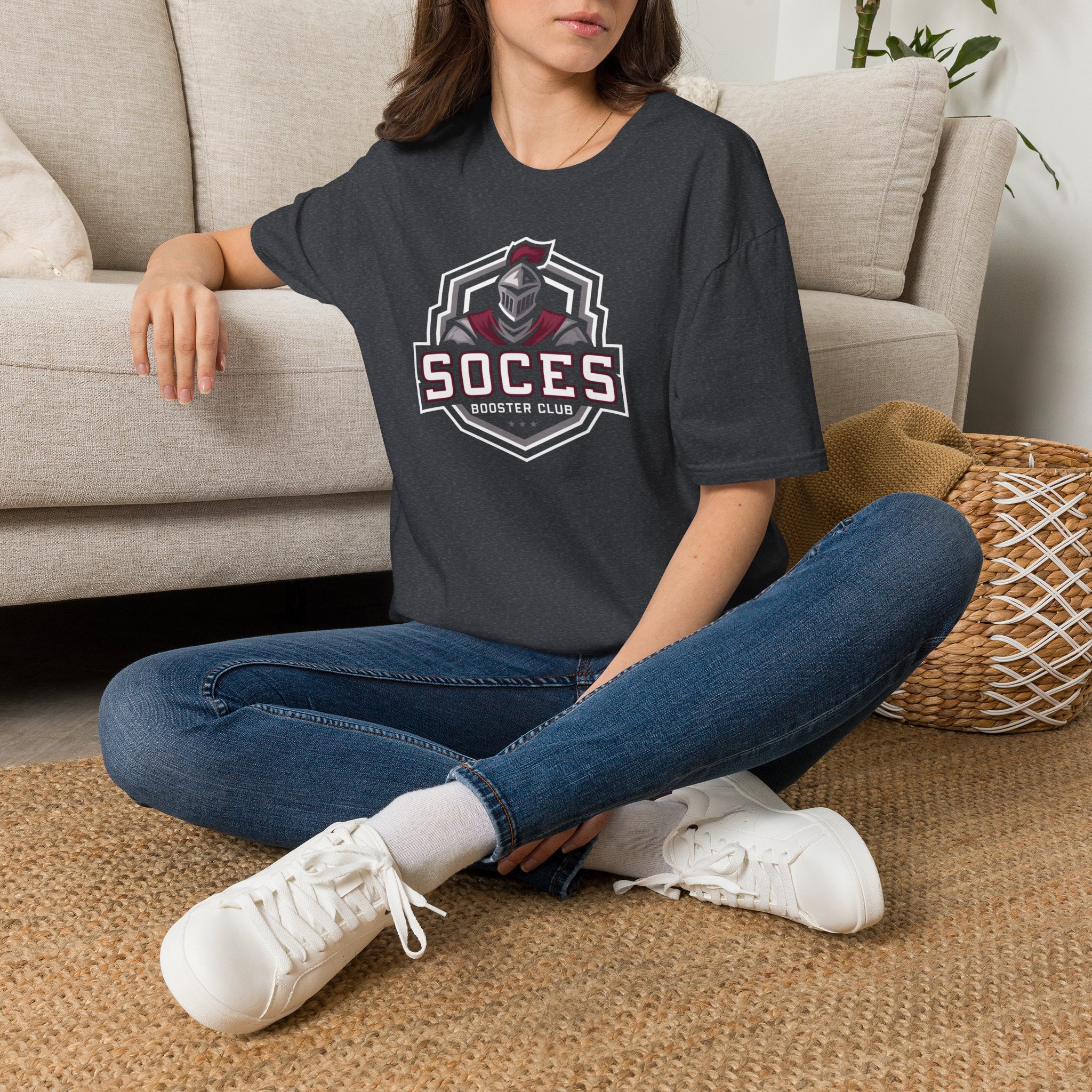 SOCES Booster Club "Shield" Shirt, School Spirit, Knight's Pride - Image 6