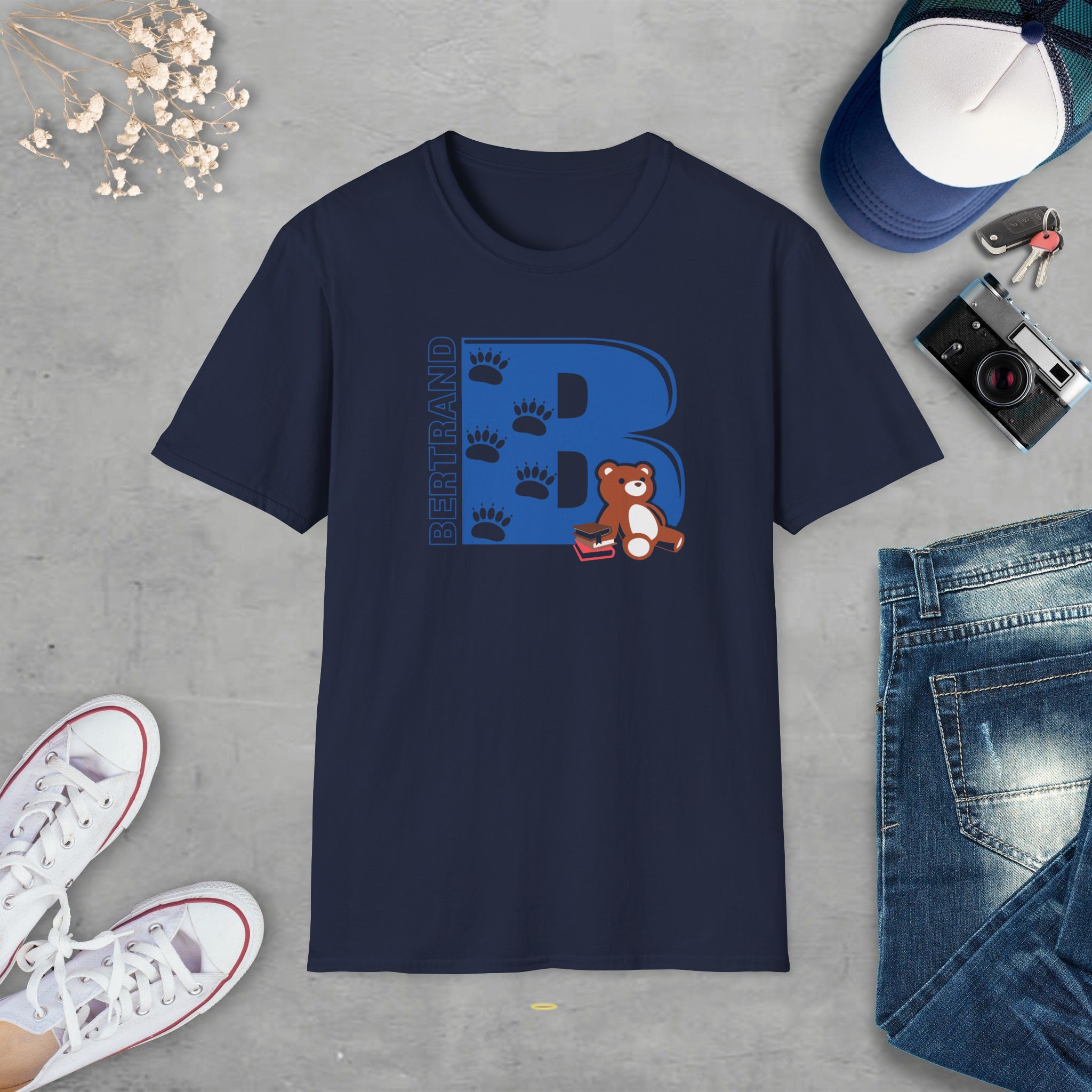 Bertrand "B" Bear Tee - Image 2