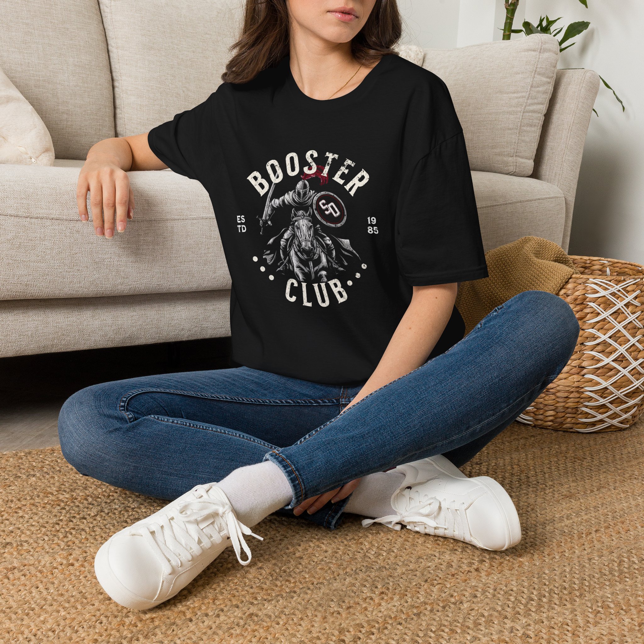 SOCES Booster Club Stallion Shirt, School Spirit, Knight's Pride - Image 2