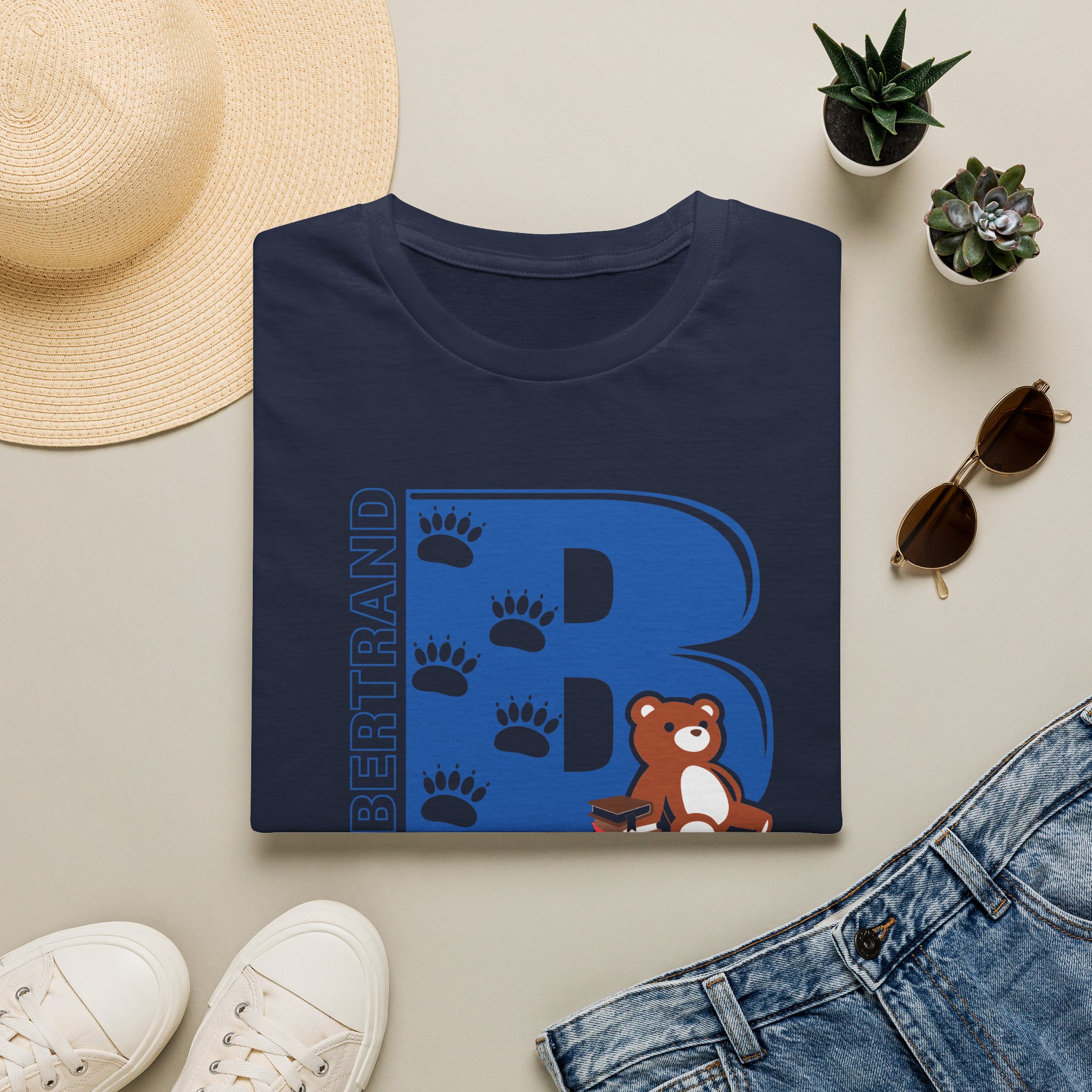 Bertrand "B" Bear Tee