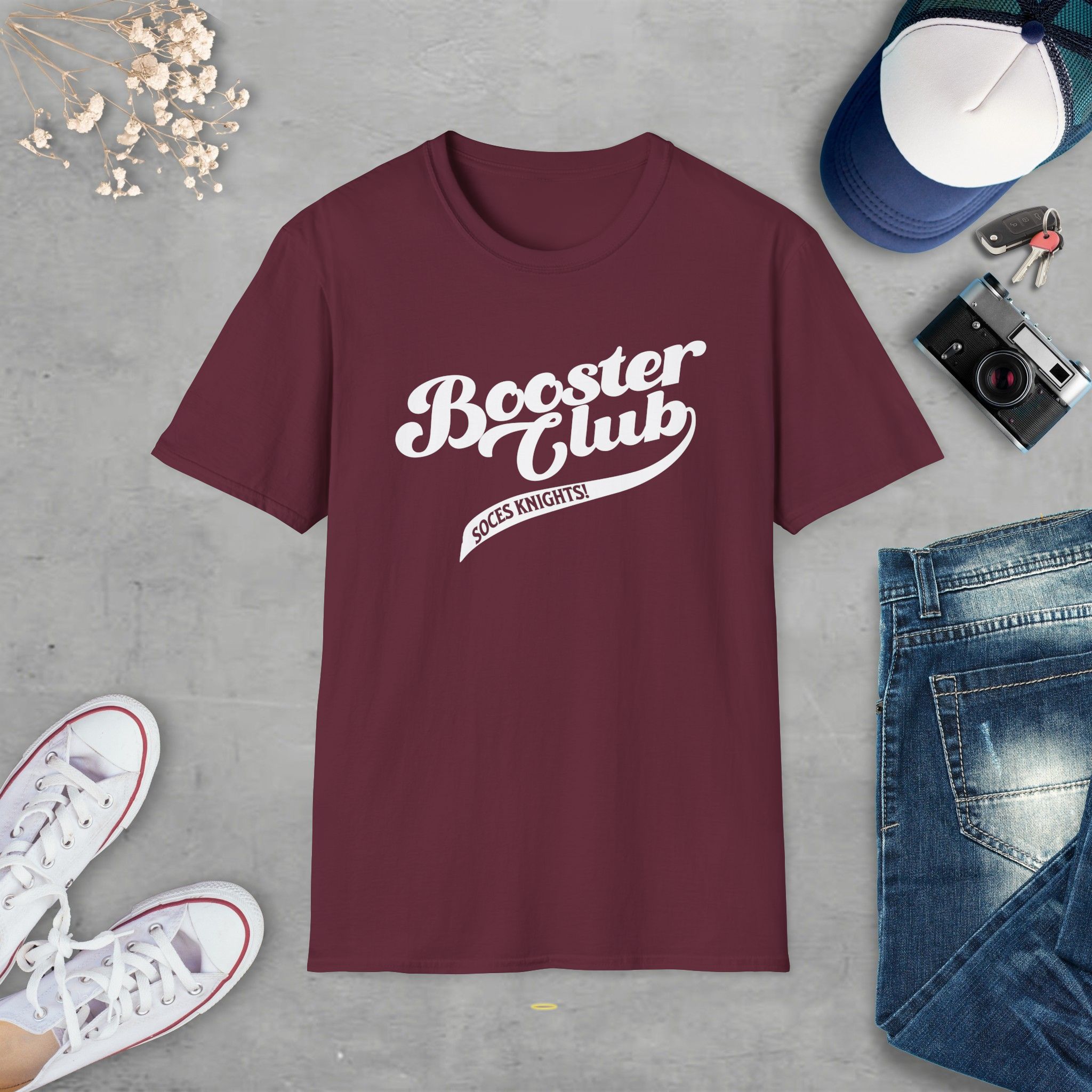 SOCES Booster Club Baseball Style Shirt, School Spirit, Knight's Pride - Image 7