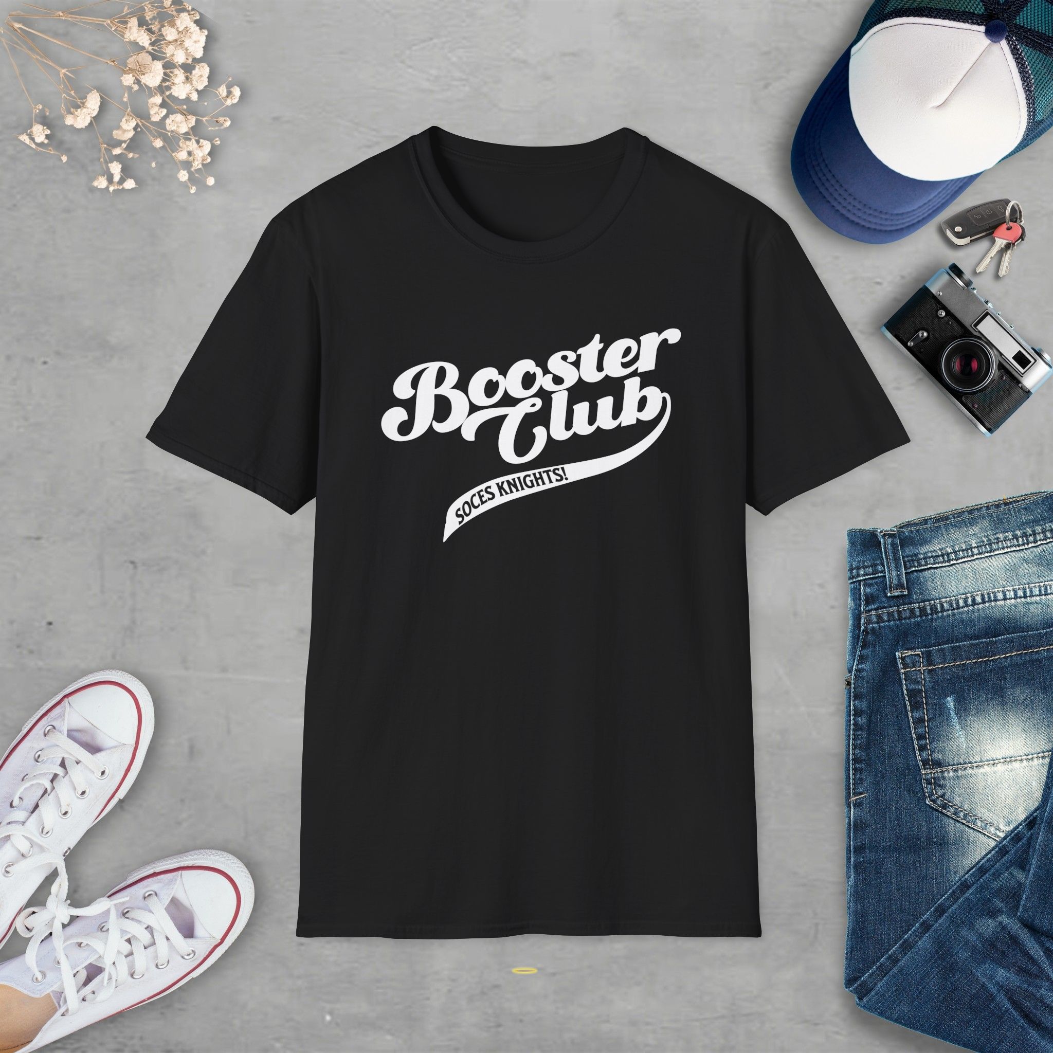 SOCES Booster Club Baseball Style Shirt, School Spirit, Knight's Pride - Image 4