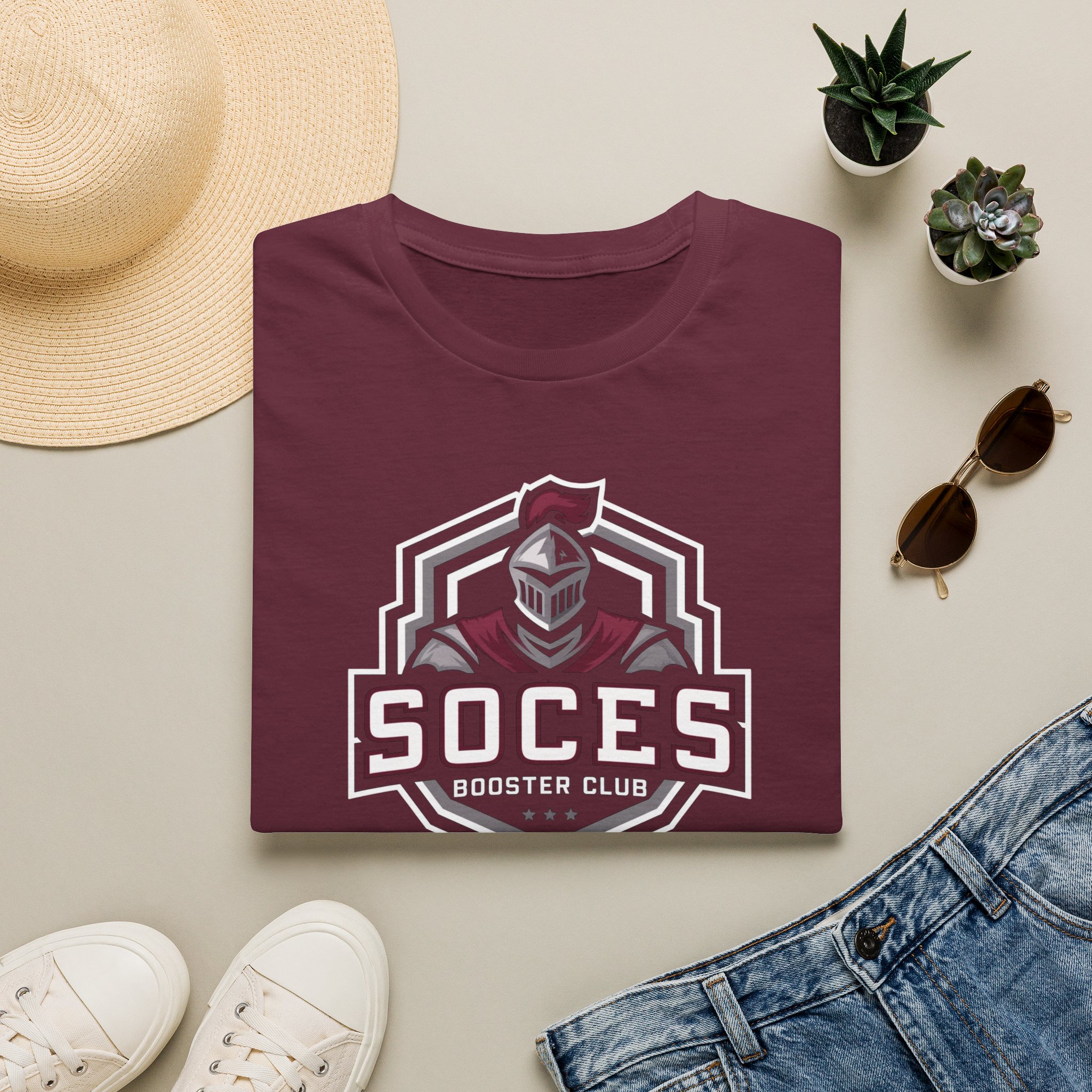 SOCES Booster Club "Shield" Shirt, School Spirit, Knight's Pride - Image 4