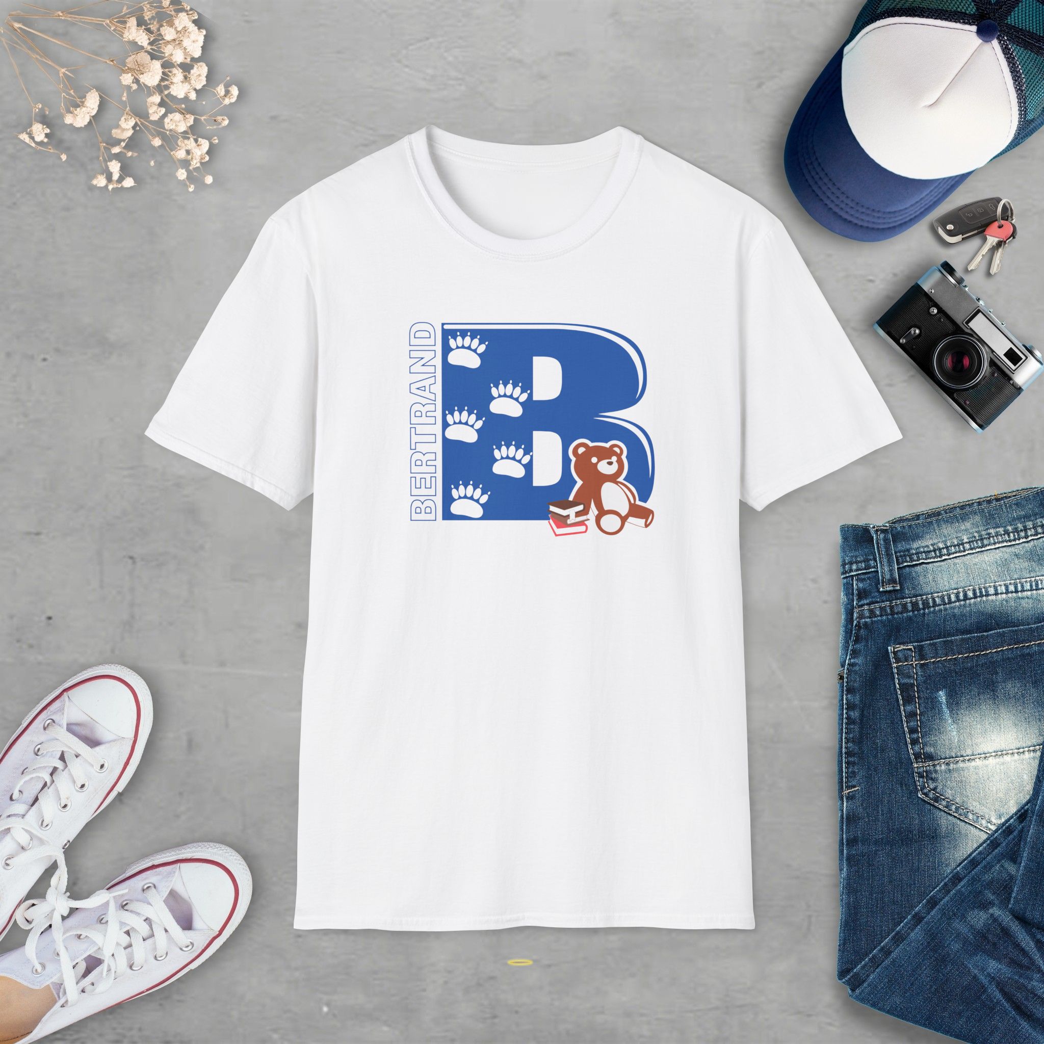 Bertrand "B" Bear Tee - Image 4
