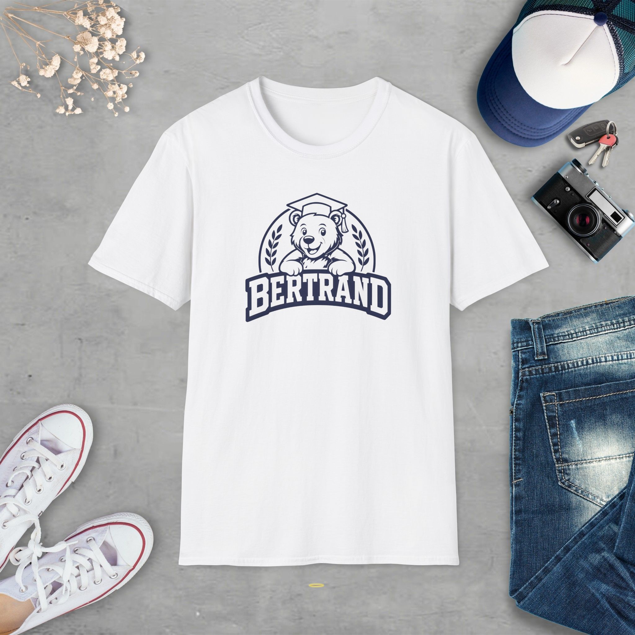 Bertrand Bear Single Color T‑Shirt - Image 6