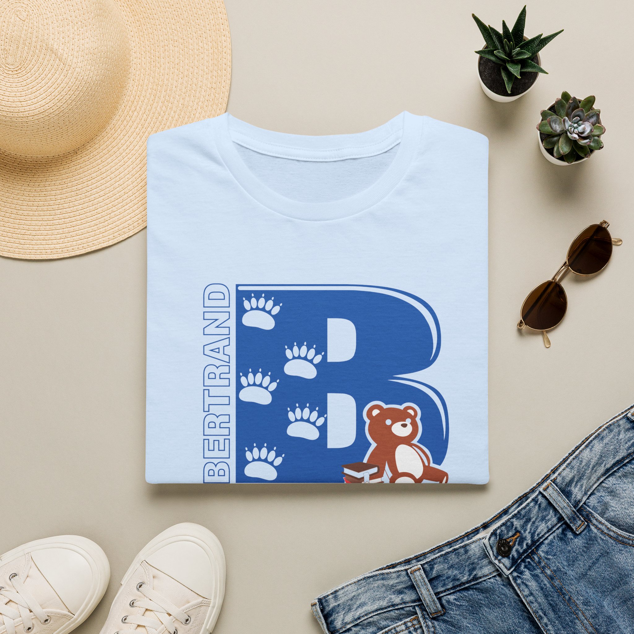 Bertrand "B" Bear Tee - Image 5