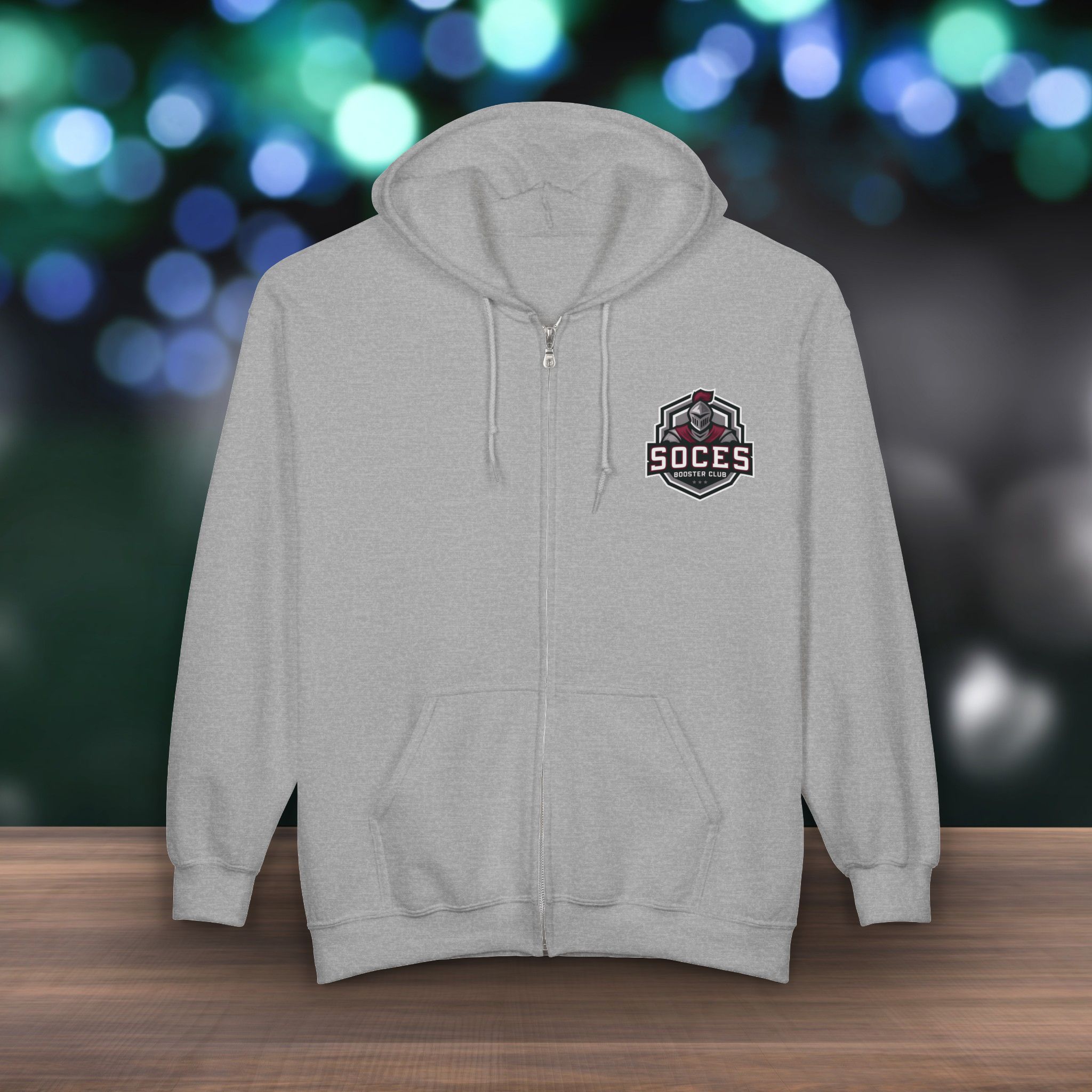 SOCES Booster Shield Zip Hoodie — Full-Zip Sweatshirt - Image 7