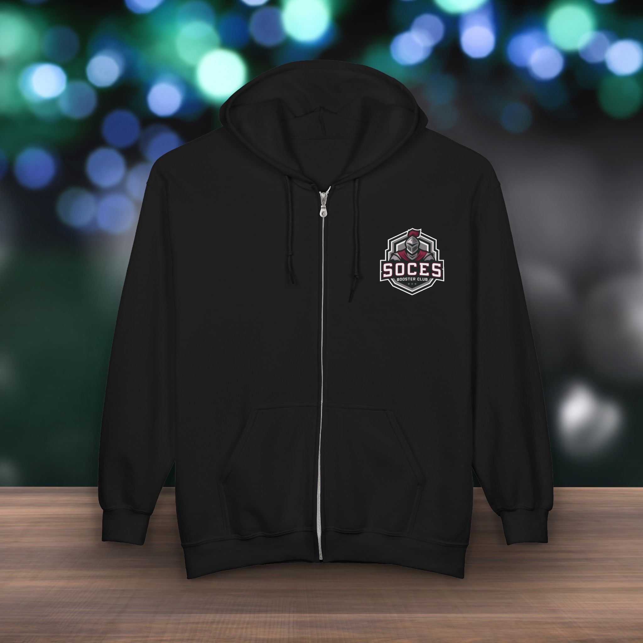 SOCES Booster Shield Zip Hoodie — Full-Zip Sweatshirt - Image 3