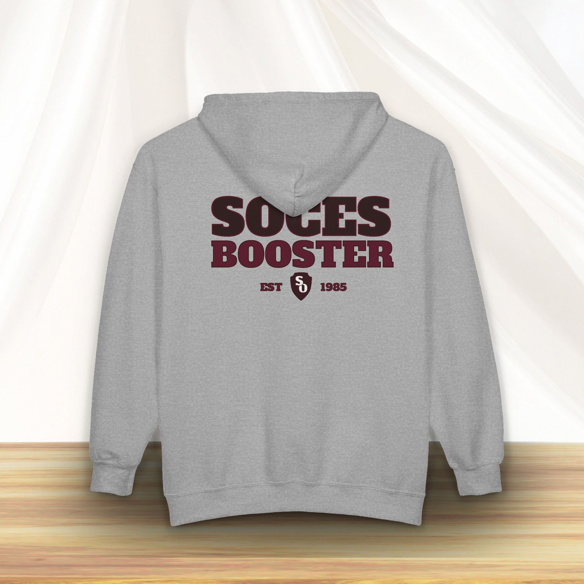 SOCES Booster Shield Zip Hoodie — Full-Zip Sweatshirt - Image 8