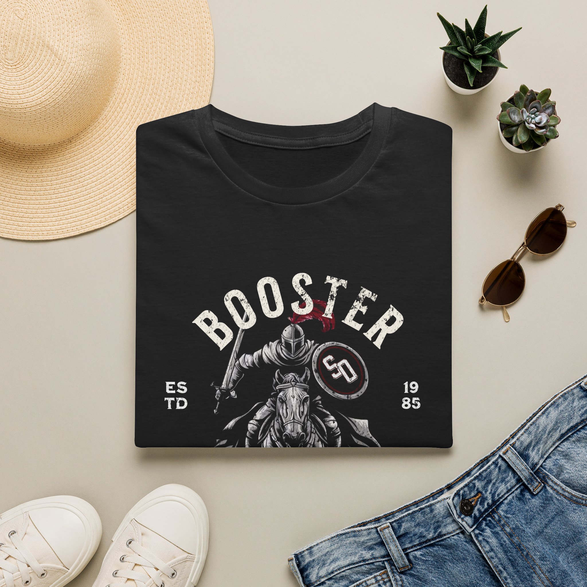 SOCES Booster Club Stallion Shirt, School Spirit, Knight's Pride