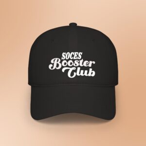 Soces Booster Club Low Profile Baseball Cap — Retro Script