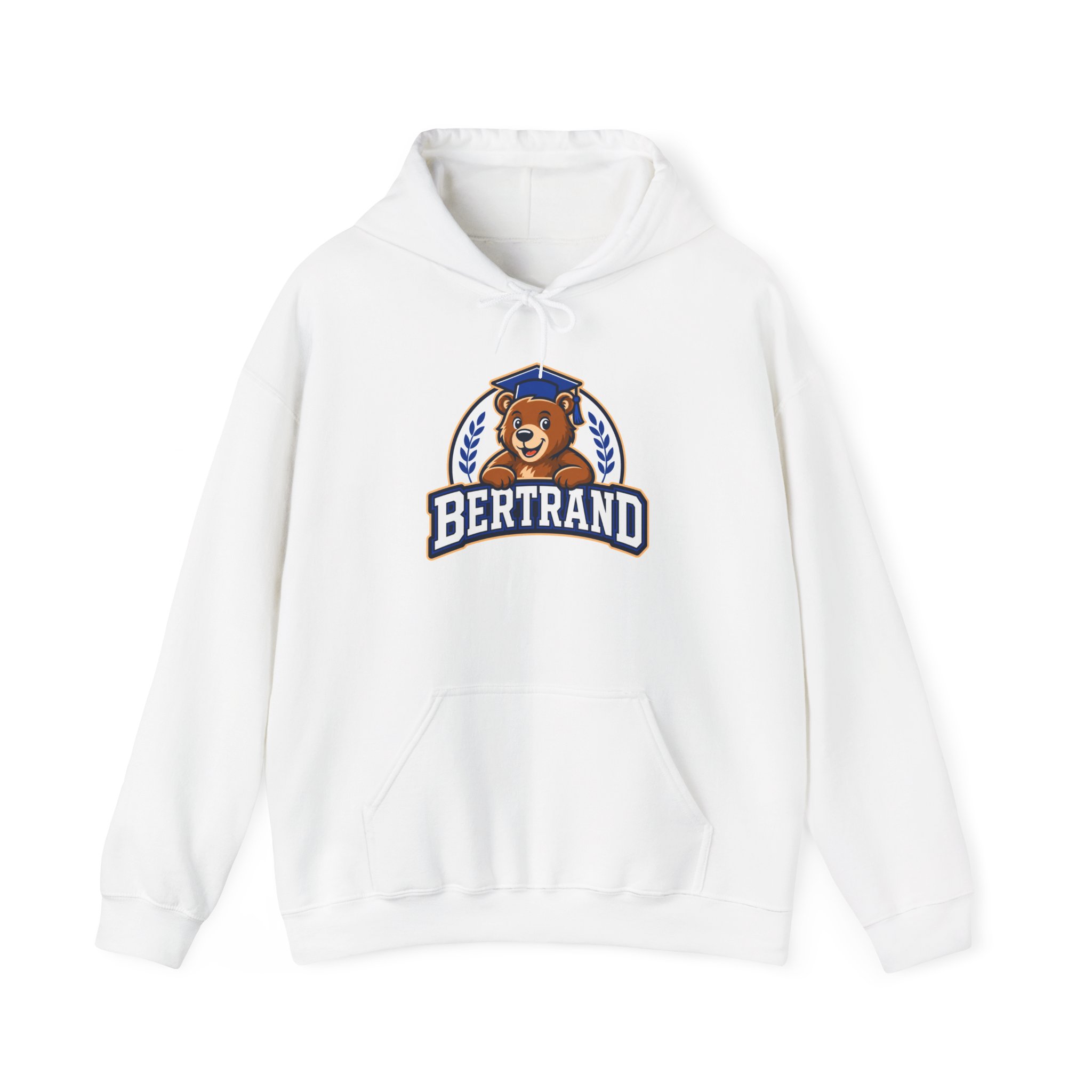 Bertrand Bear Hoodie — Cute Mascot College-Style Pullover - Image 3
